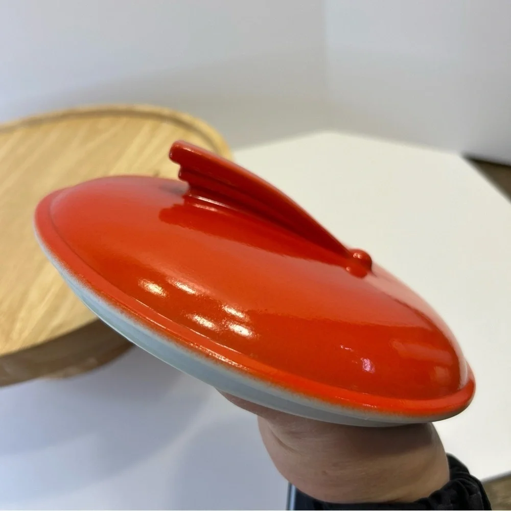 Halls Kitchenware Sundial Red Vegetable Server Superior Quality LID ONLY
